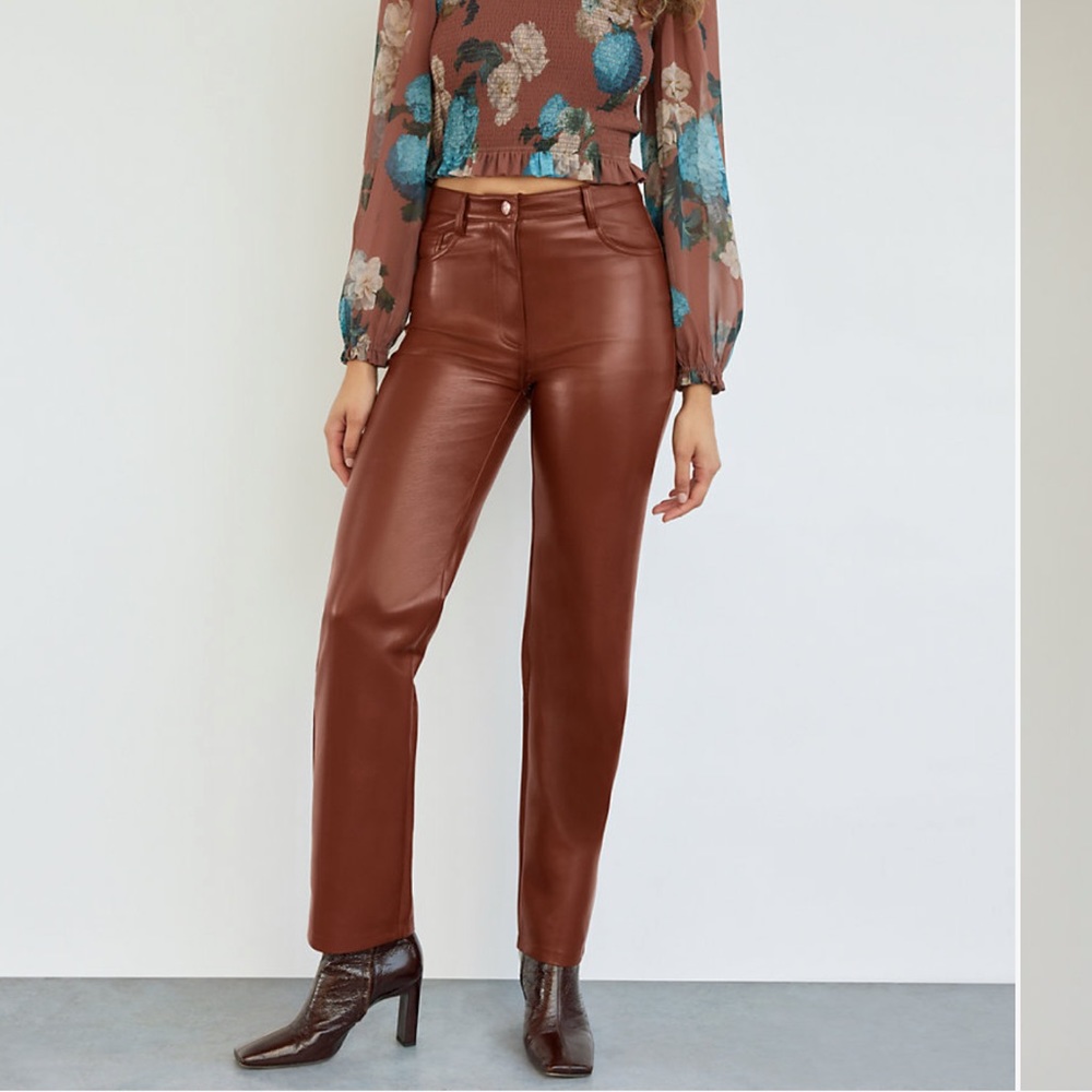 Aritzia Melina Pant Cognac